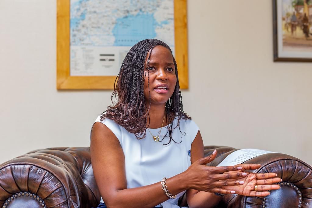 Anne Juuko the former Chief Executive of Stanbic Bank Uganda