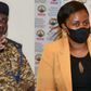 Police Spokesman Fred Enanga and Ambassador Barbara Nekesa Oundo