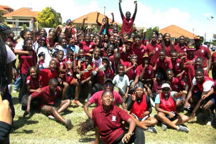 Students of Maroon house relish in the day's utmost honors