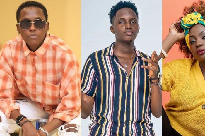 Azawi, Joshua Baraka and Iryn Namubiru