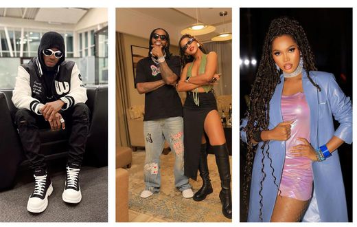 Diamond Platnumz and Spice Diana