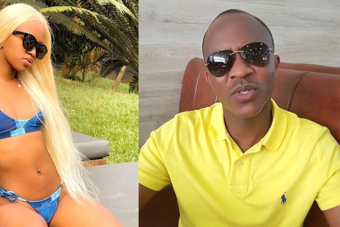 Sheilah and her father, Frank Gashumba
