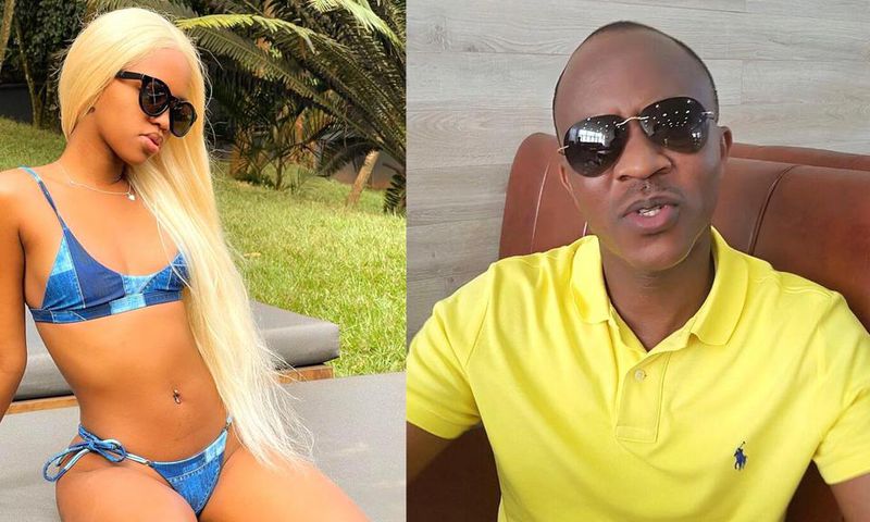Sheilah and her father, Frank Gashumba