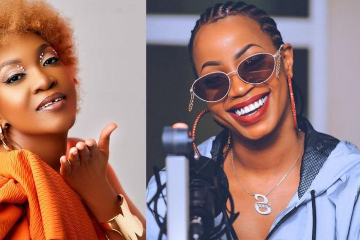 Cleopatra Koheirwe and Sheebah Karungi