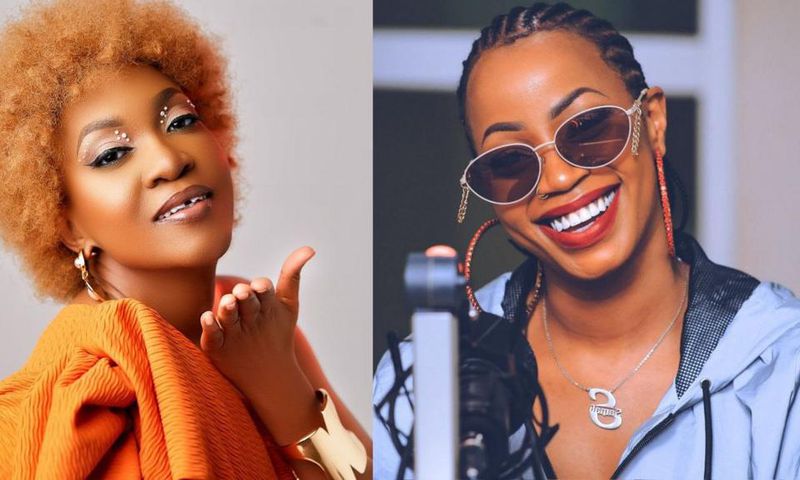 Cleopatra Koheirwe and Sheebah Karungi