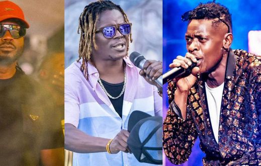 Bebe Cool, King Saha and Jose Chameleone