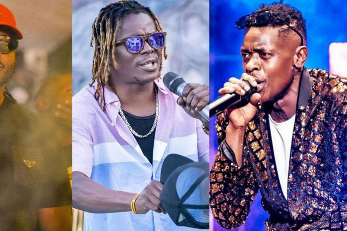 Bebe Cool, King Saha and Jose Chameleone