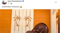 Jose Chameleone mourned his brother