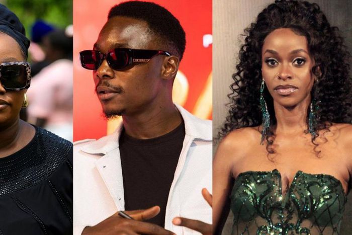 Carol Nantongo, Ray G and Hellen Lukoma