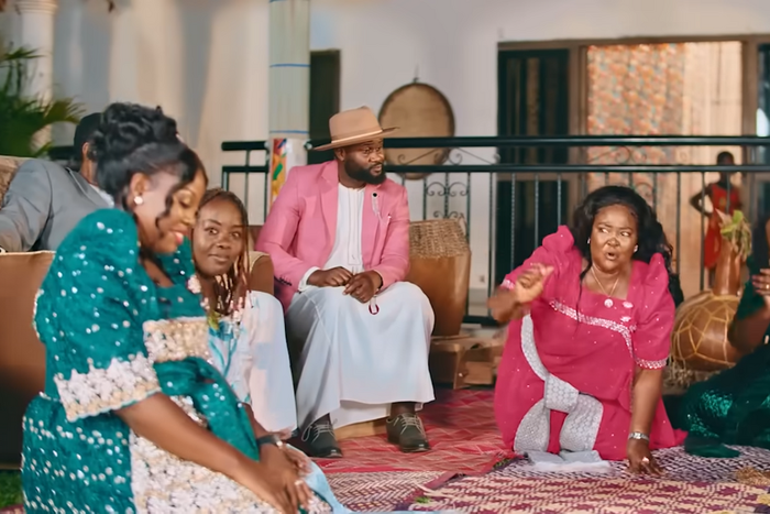 The video feature's Phoebe's introduction ceremony