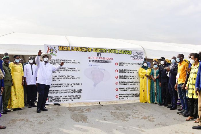 The President made the revelation Wednesday, December 20 while launching the ghetto SACCOs in the Kampala Metropolitan Area at Kololo Independence Grounds.