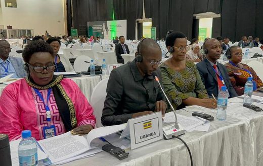 DAG Jackson Kafuuzi making his presentation before the commission