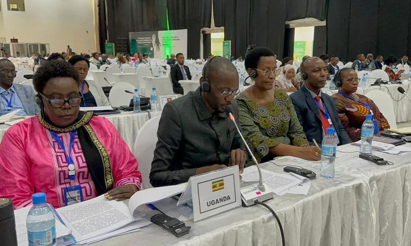 DAG Jackson Kafuuzi making his presentation before the commission
