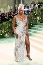 Aya Nakamura at the 2024 Met Gala: "Sleeping Beauties: Reawakening Fashion" held at The Metropolitan Museum of Art on May 6, 2024 in New York City. (Photo by Gilbert Flores/Variety via Getty Images)