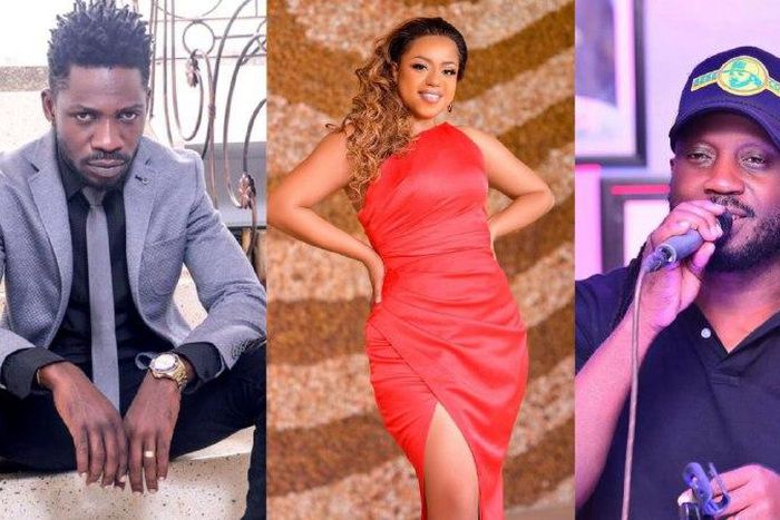 Bobi Wine, Zuena Kirema and Bebe Cool