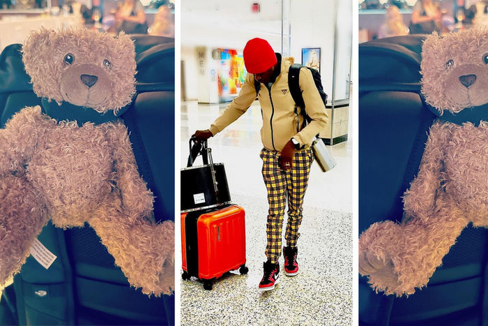 Meet Jose Chameleone's travel companion teddy bear 'Kiweewa', his ideal qualities/Instagram