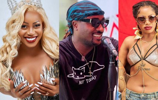 Sheebah Karungi and Sasha Vybz