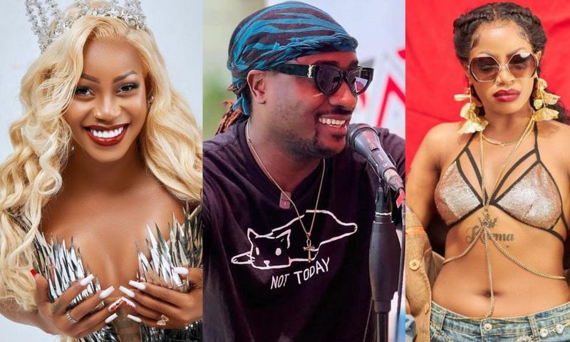 Sheebah Karungi and Sasha Vybz