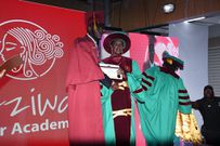 Kyambadde with some of the graduates
