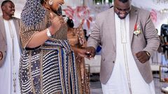 VJ Junior and Patience had a lavish Kwanjula event