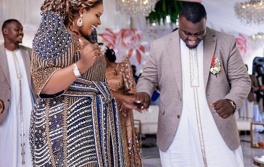 VJ Junior and Patience had a lavish Kwanjula event