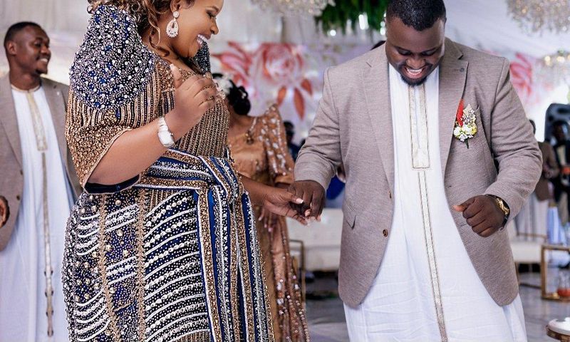VJ Junior and Patience had a lavish Kwanjula event