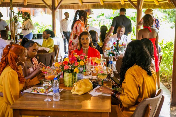 Fashion took centre stage at the Mexican-themed Tanqueray brunch at Le Chateau Bressarie Belge