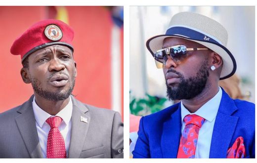 Bobi Wine and Eddy Kenzo