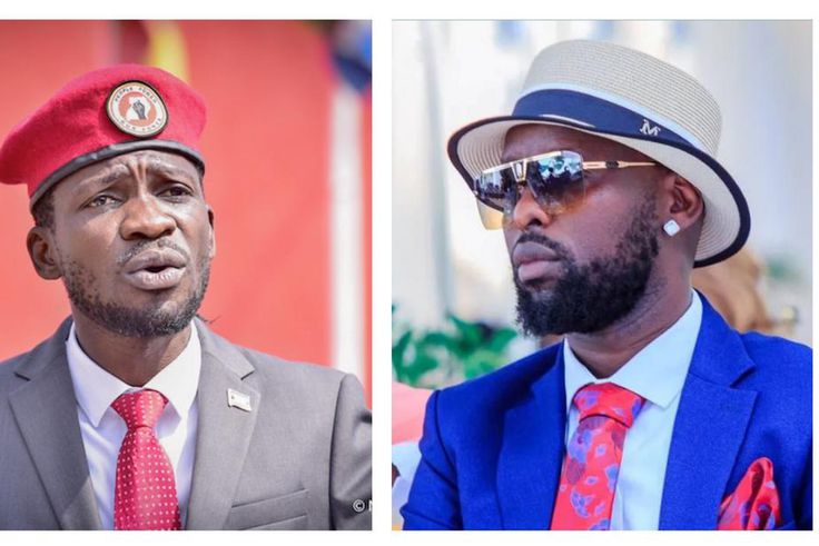 Bobi Wine and Eddy Kenzo