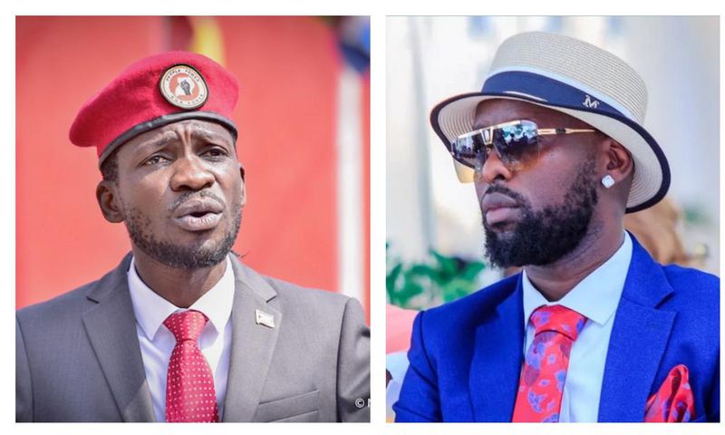 Bobi Wine and Eddy Kenzo