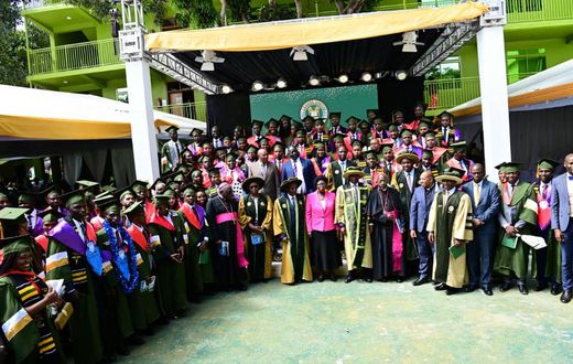 Up to 240 graduates from 11 countries graduated this year from the university