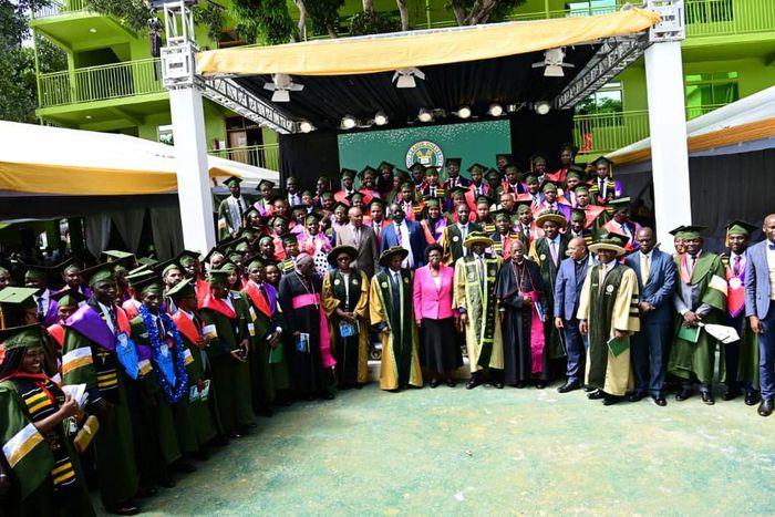 Up to 240 graduates from 11 countries graduated this year from the university