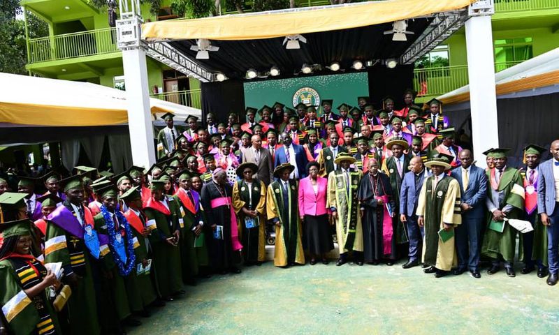 Up to 240 graduates from 11 countries graduated this year from the university