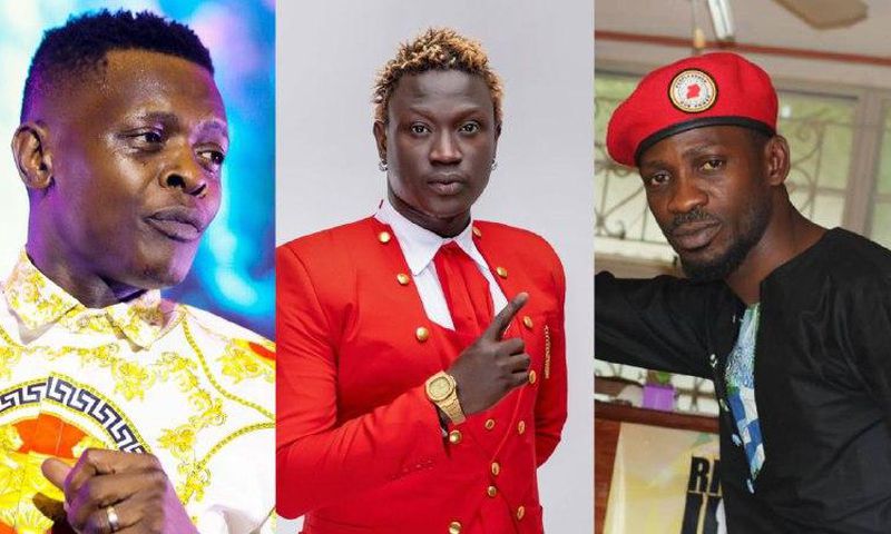 Jose Chameleone, Gravity Omutujju and Bobi Wine