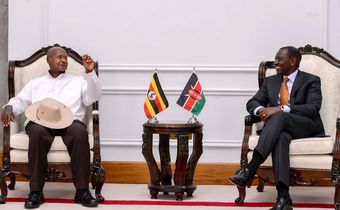 President William Ruto hosted President Yoweri Museveni at State House, Nairobi on May 16, 2024