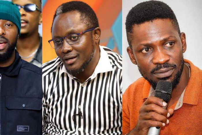 Eddy Kenzo, Dr. Hilderman and Bobi Wine