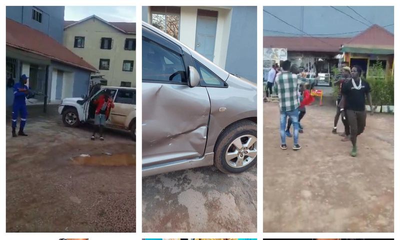 A security guard shot at Alien Skin's car