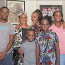 Lucky Mbabazi with family for Mother's Day/Instagram