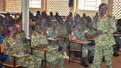 Batch 13 B will see a total of 162 officers retire from the UPDF.