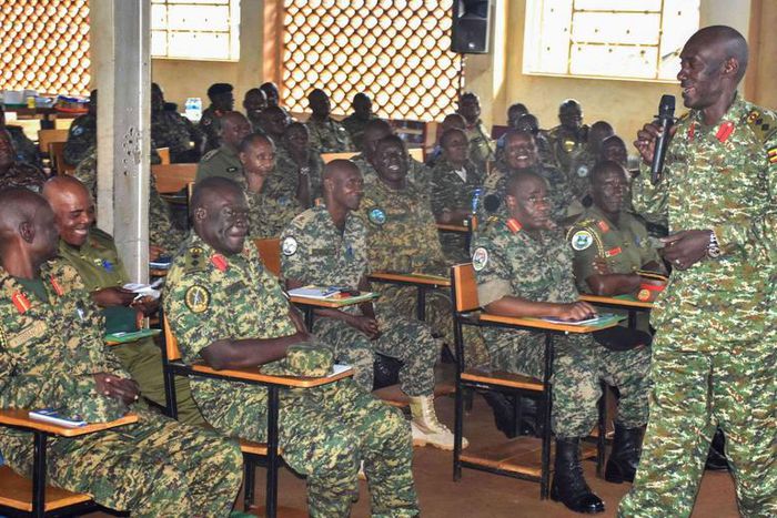Batch 13 B will see a total of 162 officers retire from the UPDF.