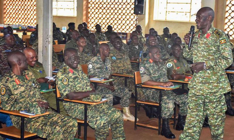 Batch 13 B will see a total of 162 officers retire from the UPDF.