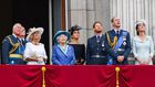 Members of the royal family at Buckingham Palace on July 10, 2018.Anwar Hussein/WireImage