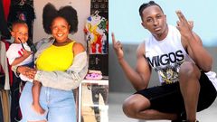 Seth Kiggundu with her mother and Bruno K