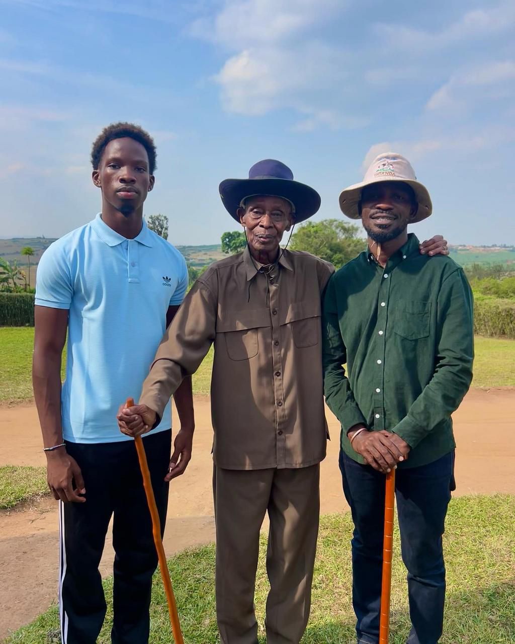 Bobi Wine took his family on a visit to his in-laws in Ntungamo district,