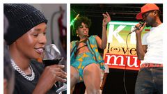 Cindy Sanyu says she's grateful to have worked with Bobi Wine in the past