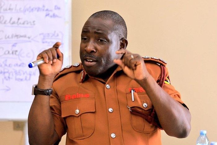 Frank Baine, the Uganda Prisons spokesman