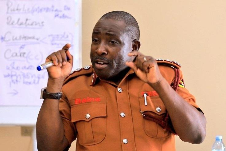 Frank Baine, the Uganda Prisons spokesman