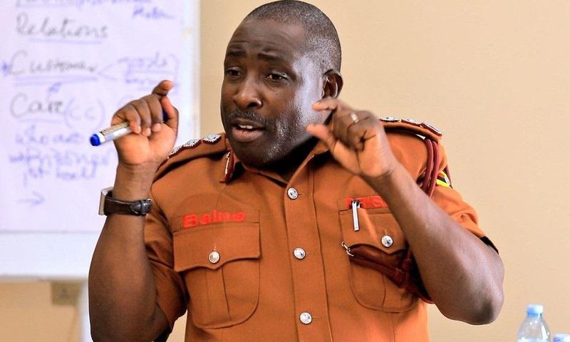 Frank Baine, the Uganda Prisons spokesman