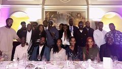Diana Kyaremera with the influencers
