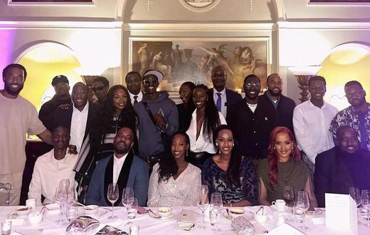 Diana Kyaremera with the influencers